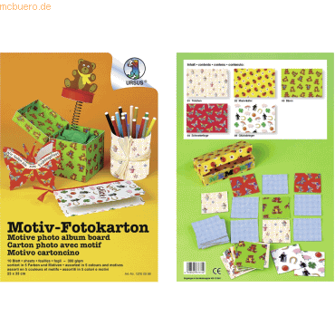 10 x Ludwig Bähr Motiv-Fotokarton 300g/qm 23x33cm 10 Bogen 5 Motive so 10 x Ludwig Bähr Motiv-Fotokarton 300g/qm 23x33cm 10 Bogen 5 Motive so von Ludwig Bähr