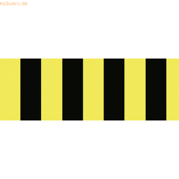 10 x Ludwig Bähr Tonpapier Streifen 130g/qm 49,5x68cm gelb/schwarz von Ludwig Bähr