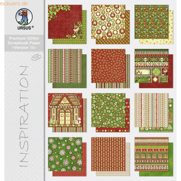 2 x Ludwig Bähr Scrapbook Paper Premium Glitter Block 30,5x30,5cm Vers 2 x Ludwig Bähr Scrapbook Paper Premium Glitter Block 30,5x30,5cm Vers von Ludwig Bähr