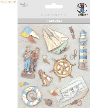 5 x Ludwig Bähr 3D-Sticker Motiv 19 - Meer 5 x Ludwig Bähr 3D-Sticker Motiv 19 - Meer von Ludwig Bähr