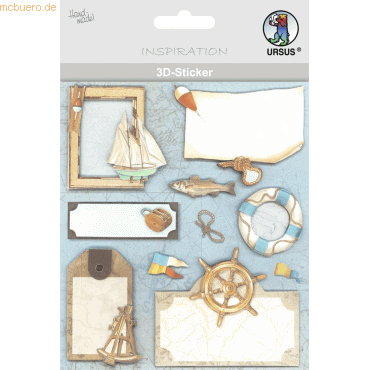 5 x Ludwig Bähr 3D-Sticker Motiv 20 - Meer 5 x Ludwig Bähr 3D-Sticker Motiv 20 - Meer von Ludwig Bähr
