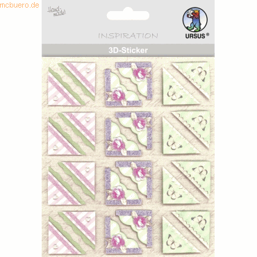 5 x Ludwig Bähr 3D-Sticker Motiv 26 - Servietten 5 x Ludwig Bähr 3D-Sticker Motiv 26 - Servietten von Ludwig Bähr
