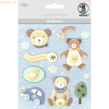5 x Ludwig Bähr 3D-Sticker Motiv 62 - Geburt 5 x Ludwig Bähr 3D-Sticker Motiv 62 - Geburt von Ludwig Bähr