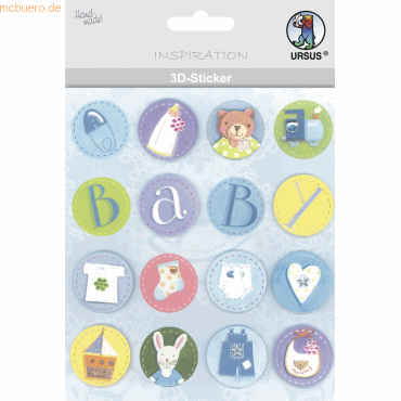 5 x Ludwig Bähr 3D-Sticker Motiv 94 - Baby 5 x Ludwig Bähr 3D-Sticker Motiv 94 - Baby von Ludwig Bähr