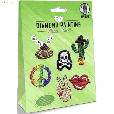 5 x Ludwig Bähr Diamond Painting Sticker 'Funny' 5 x Ludwig Bähr Diamond Painting Sticker 'Funny' von Ludwig Bähr