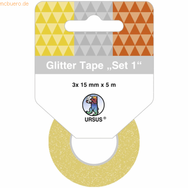5 x Ludwig Bähr Glitter Tape 15mmx5m VE=3 Rollen Set 01 5 x Ludwig Bähr Glitter Tape 15mmx5m VE=3 Rollen Set 01 von Ludwig Bähr
