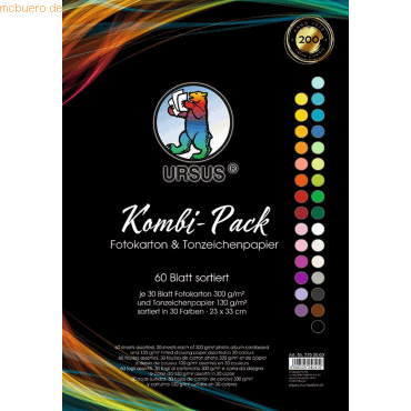 5 x Ludwig Bähr Kombi-Pack Tonpapier 300g/qm / Fotokarton 130g/qm 23x3 5 x Ludwig Bähr Kombi-Pack Tonpapier 300g/qm / Fotokarton 130g/qm 23x3 von Ludwig Bähr