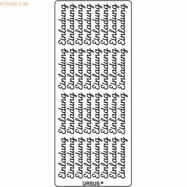 5 x Ludwig Bähr Kreativsticker 10x23cm Motiv 02 VE=1 Stück silber 5 x Ludwig Bähr Kreativsticker 10x23cm Motiv 02 VE=1 Stück silber von Ludwig Bähr