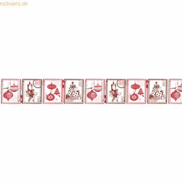 5 x Ludwig Bähr Masking Tape 30mmx10m Weihnachtsbriefmarken 5 x Ludwig Bähr Masking Tape 30mmx10m Weihnachtsbriefmarken von Ludwig Bähr
