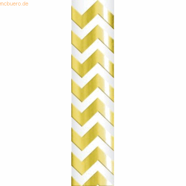 5 x Ludwig Bähr Papierstrohhalm Chevron gold VE=24 Stück 5 x Ludwig Bähr Papierstrohhalm Chevron gold VE=24 Stück von Ludwig Bähr