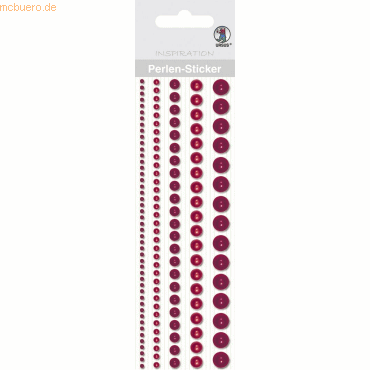 5 x Ludwig Bähr Perlen Sticker Bordüren rund VE=5 Stück 5 Größen rot 5 x Ludwig Bähr Perlen Sticker Bordüren rund VE=5 Stück 5 Größen rot von Ludwig Bähr