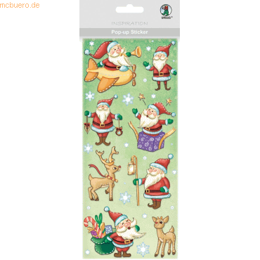 5 x Ludwig Bähr Pop-Up Sticker Weihnachtszeit 5 x Ludwig Bähr Pop-Up Sticker Weihnachtszeit von Ludwig Bähr
