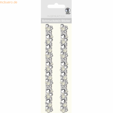 5 x Ludwig Bähr Schmucksteinsticker Bordüren Fancy VE=2 Stück silber 5 x Ludwig Bähr Schmucksteinsticker Bordüren Fancy VE=2 Stück silber von Ludwig Bähr