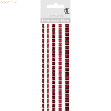5 x Ludwig Bähr Schmucksteinsticker Bordüren quadratisch VE=5 Stück 5 von Ludwig Bähr