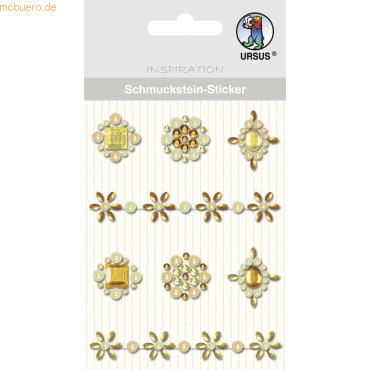 5 x Ludwig Bähr Schmucksteinsticker Medaillons VE=8 Stück gelb 5 x Ludwig Bähr Schmucksteinsticker Medaillons VE=8 Stück gelb von Ludwig Bähr