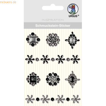 5 x Ludwig Bähr Schmucksteinsticker Medaillons VE=8 Stück schwarz 5 x Ludwig Bähr Schmucksteinsticker Medaillons VE=8 Stück schwarz von Ludwig Bähr
