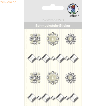 5 x Ludwig Bähr Schmucksteinsticker Medaillons VE=8 Stück silber 5 x Ludwig Bähr Schmucksteinsticker Medaillons VE=8 Stück silber von Ludwig Bähr