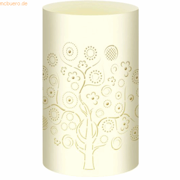 5 x Ludwig Bähr Silhouetten-Tischlicht Filigrano 8x14cm Baum creme VE= 5 x Ludwig Bähr Silhouetten-Tischlicht Filigrano 8x14cm Baum creme VE= von Ludwig Bähr