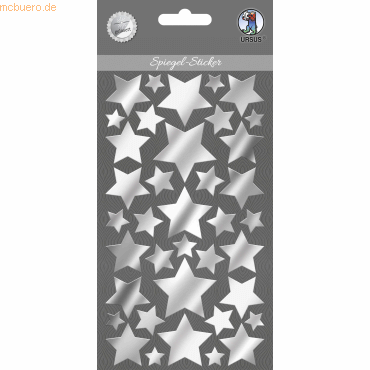 5 x Ludwig Bähr Spiegel-Sticker silber Sterne Motiv 05 5 x Ludwig Bähr Spiegel-Sticker silber Sterne Motiv 05 von Ludwig Bähr