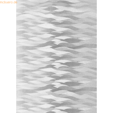 Ludwig Bähr Bastelpapier Highlight 215g/qm 23x33cm VE=5 Blatt silber W von Ludwig Bähr