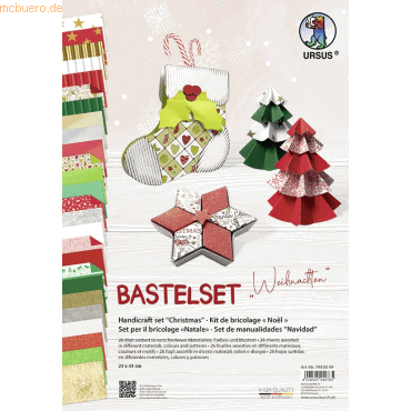 Ludwig Bähr Bastelset Weihnachten 23x33cm VE=26 Blatt sortiert von Ludwig Bähr