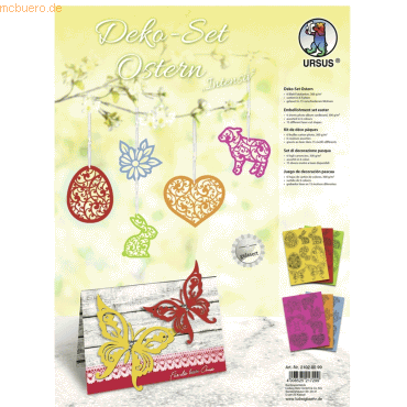 Ludwig Bähr Deko-Set Ostern 'Intensiv' 6 Blatt Fotokarton 300g/qm sort Ludwig Bähr Deko-Set Ostern 'Intensiv' 6 Blatt Fotokarton 300g/qm sort von Ludwig Bähr