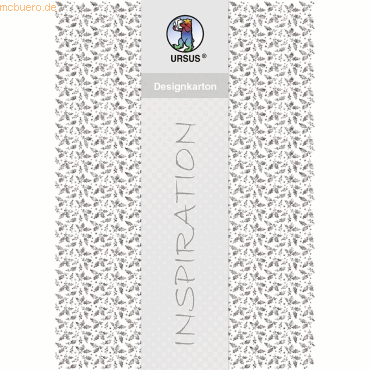 Ludwig Bähr Designkarton silber 200g/qm A4 VE=25 Blatt Motiv 8 von Ludwig Bähr