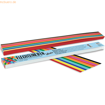 Ludwig Bähr Flechtstreifen 130g/qm 1x50cm Intensiv VE=200 Stück (10 Fa von Ludwig Bähr