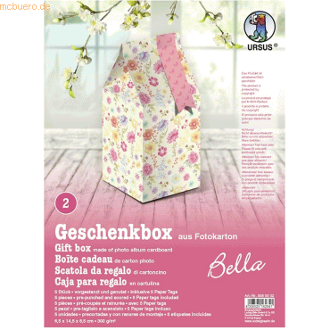 Ludwig Bähr Geschenkbox Bella 6,5x14,5x6,5cm VE=5 Stück Motiv: 02 Ludwig Bähr Geschenkbox Bella 6,5x14,5x6,5cm VE=5 Stück Motiv: 02 von Ludwig Bähr