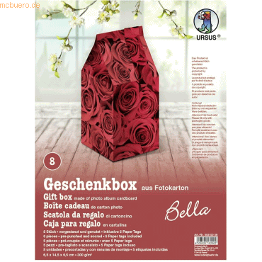 Ludwig Bähr Geschenkbox Bella 6,5x14,5x6,5cm VE=5 Stück Motiv: 08 von Ludwig Bähr