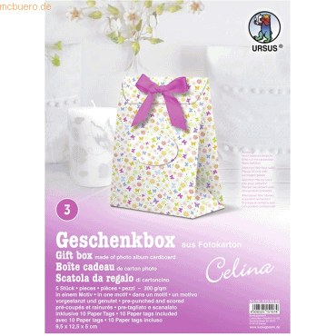 Ludwig Bähr Geschenkbox Celina 9,5x12,5x5cm VE=5 Stück Motiv: 03 Ludwig Bähr Geschenkbox Celina 9,5x12,5x5cm VE=5 Stück Motiv: 03 von Ludwig Bähr