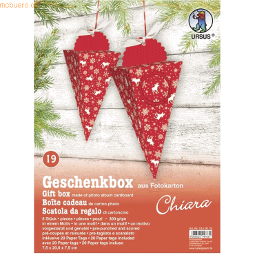 Ludwig Bähr Geschenkbox Chiara 7,5x20x7,5cm VE=5 Stück Motiv: 19 Ludwig Bähr Geschenkbox Chiara 7,5x20x7,5cm VE=5 Stück Motiv: 19 von Ludwig Bähr