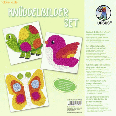 Ludwig Bähr Knüddelbilder-Set 'Tiere' Ludwig Bähr Knüddelbilder-Set 'Tiere' von Ludwig Bähr