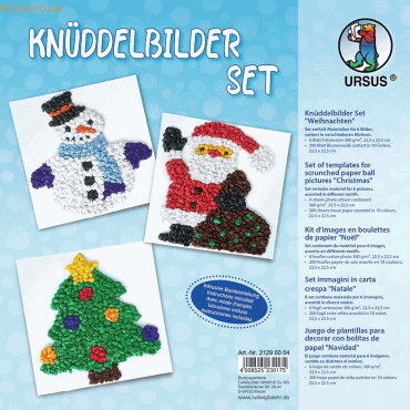 Ludwig Bähr Knüddelbilder-Set 'Weihnachten' Ludwig Bähr Knüddelbilder-Set 'Weihnachten' von Ludwig Bähr