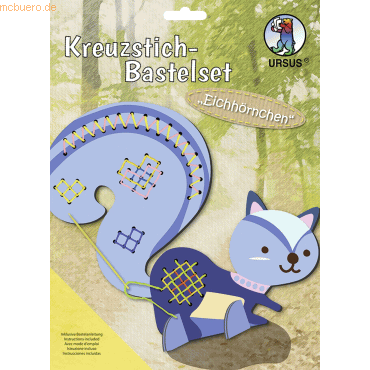 Ludwig Bähr Kreuzstich-Bastelset Eichhörnchen Ludwig Bähr Kreuzstich-Bastelset Eichhörnchen von Ludwig Bähr