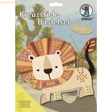 Ludwig Bähr Kreuzstich-Bastelset Löwe Ludwig Bähr Kreuzstich-Bastelset Löwe von Ludwig Bähr