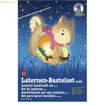 Ludwig Bähr Laternen-Bastelset 10 'Eichhörnchen' Ludwig Bähr Laternen-Bastelset 10 'Eichhörnchen' von Ludwig Bähr