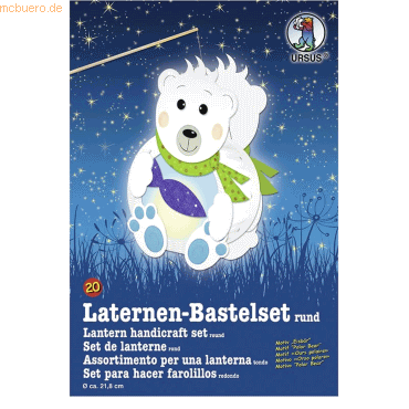 Ludwig Bähr Laternen-Bastelset 20 'Eisbär' von Ludwig Bähr