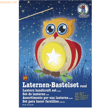 Ludwig Bähr Laternen-Bastelset 34 'Eule 2' Ludwig Bähr Laternen-Bastelset 34 'Eule 2' von Ludwig Bähr