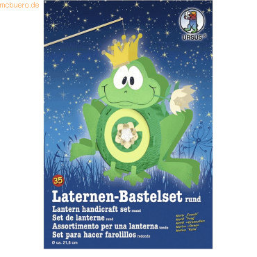 Ludwig Bähr Laternen-Bastelset 35 'Frosch' Ludwig Bähr Laternen-Bastelset 35 'Frosch' von Ludwig Bähr