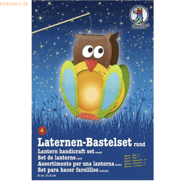Ludwig Bähr Laternen-Bastelset 4 'Eule 1' Ludwig Bähr Laternen-Bastelset 4 'Eule 1' von Ludwig Bähr