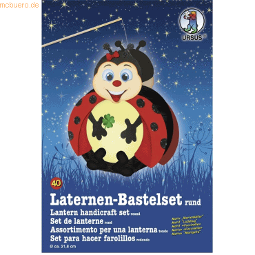 Ludwig Bähr Laternen-Bastelset 40 'Marienkäfer' Ludwig Bähr Laternen-Bastelset 40 'Marienkäfer' von Ludwig Bähr