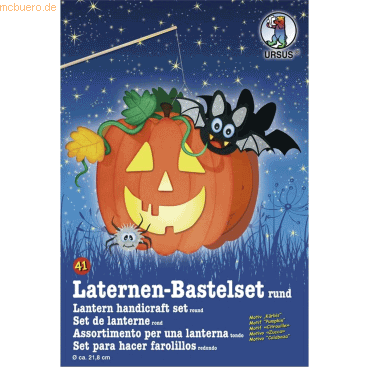 Ludwig Bähr Laternen-Bastelset 41 'Kürbis' von Ludwig Bähr