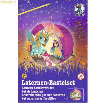 Ludwig Bähr Laternen-Bastelset Easy Line 13 Baby Pegasus und Einhorn von Ludwig Bähr