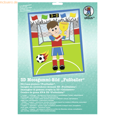 Ludwig Bähr Moosgummi-Bild 3D Fußballer Ludwig Bähr Moosgummi-Bild 3D Fußballer von Ludwig Bähr