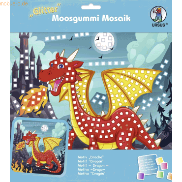 Ludwig Bähr Moosgummi Mosaik Glitter Drache Ludwig Bähr Moosgummi Mosaik Glitter Drache von Ludwig Bähr