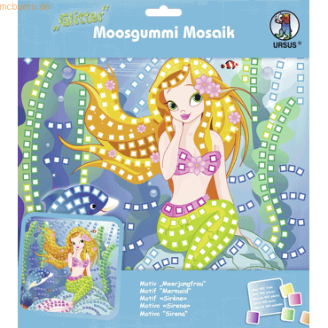 Ludwig Bähr Moosgummi Mosaik Glitter Meerjungfrau Ludwig Bähr Moosgummi Mosaik Glitter Meerjungfrau von Ludwig Bähr