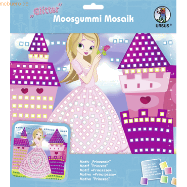 Ludwig Bähr Moosgummi Mosaik Glitter Prinzessin von Ludwig Bähr