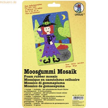 Ludwig Bähr Moosgummi Mosaik 'Hexe' Ludwig Bähr Moosgummi Mosaik 'Hexe' von Ludwig Bähr