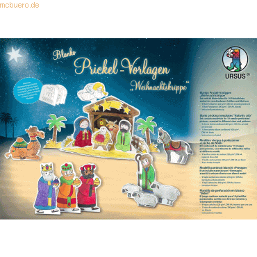 Ludwig Bähr Prickelvorlage Weihnachtskrippe blanko Ludwig Bähr Prickelvorlage Weihnachtskrippe blanko von Ludwig Bähr